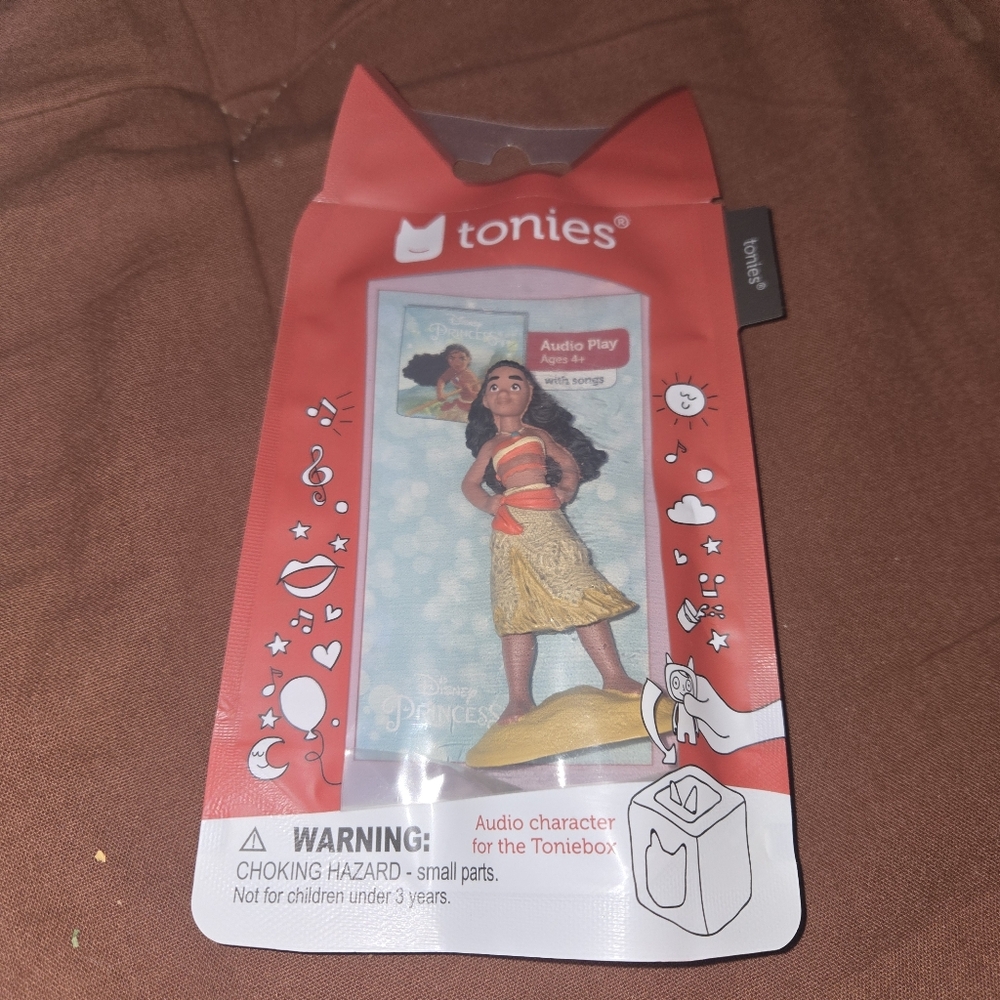 Tonies Moana Disney Audio Play Figurine Toniebox myTonies Tonie Kid Gift New - Picture 2 of 3